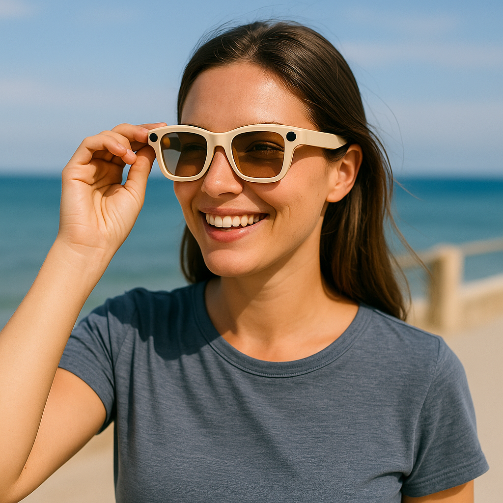 Lunettes Intelligentes OPTYKA SANDWAVE